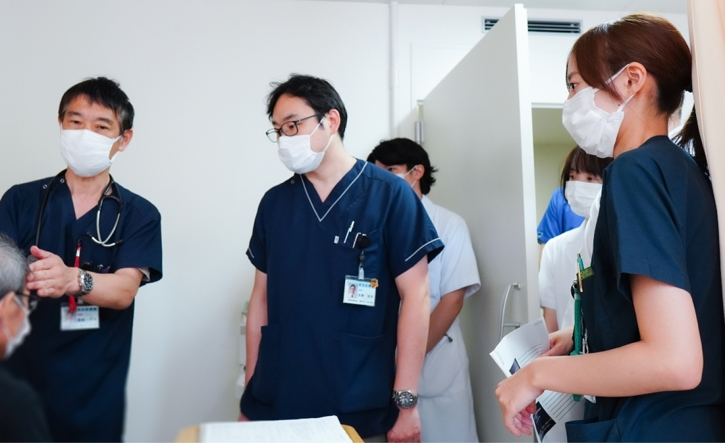 診療の様子の写真